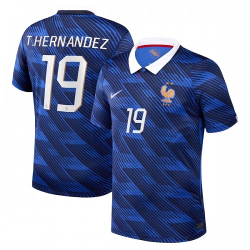 Fotbalový Dres Francie Theo Hernandez 19 Domácí Dresy Mistrovství Světa 2026 Fotbalový Dres Francie Theo Hernandez 19 Domácí Dresy Mistrovství Světa 2026