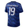 Fotbalový Dres Francie Theo Hernandez 19 Domácí Dresy Mistrovství Světa 2026