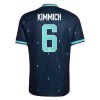 Dětský Fotbalový Dres Německo Kimmich 6 Venkovní Dresy Mistrovství Světa 2026