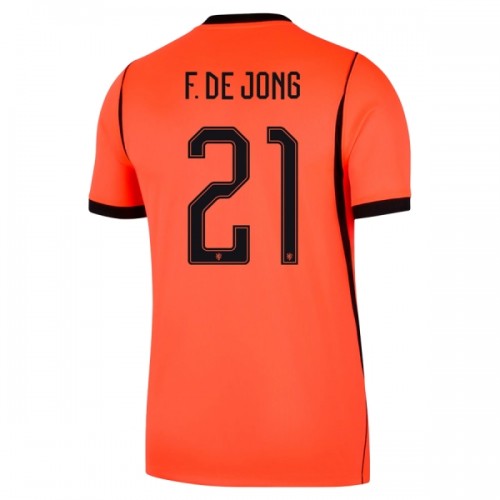 Fotbalový Dres Nizozemsko F. De Jong 21 Domácí Dresy Mistrovství Světa 2026 Fotbalový Dres Nizozemsko F. De Jong 21 Domácí Dresy Mistrovství Světa 2026