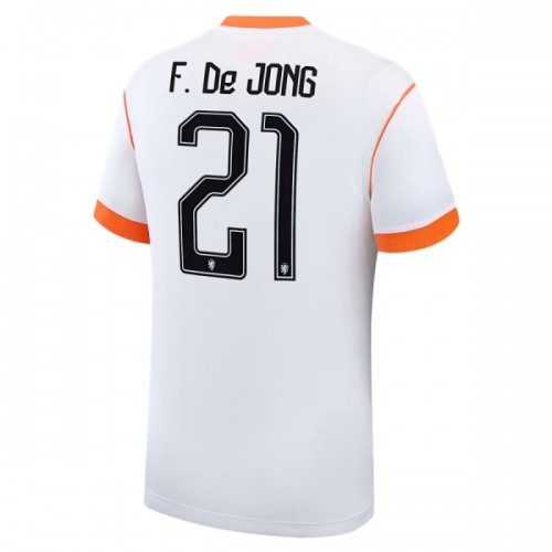 Fotbalový Dres Nizozemsko F. De Jong 21 Venkovní Dresy Mistrovství Světa 2026 Fotbalový Dres Nizozemsko F. De Jong 21 Venkovní Dresy Mistrovství Světa 2026