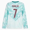 Fotbalový Dres Portugalsko Ronaldo 7 Venkovní Dresy Mistrovství Světa 2026 Dlouhý Rukáv