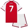 Dětský Fotbalový Dres Arsenal Saka 7 Domácí Dresy 2026-27