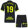 Dětský Fotbalový Dres Atlético Madrid J. Alvarez 19 Venkovní Dresy 2026-27 Dětský Fotbalový Dres Atlético Madrid J. Alvarez 19 Venkovní Dresy 2026-27
