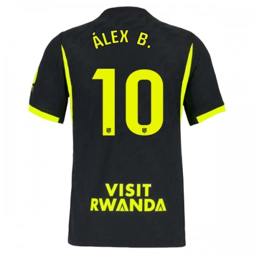 Fotbalový Dres Atlético Madrid Alex B. 10 Venkovní Dresy 2026-27 Fotbalový Dres Atlético Madrid Alex B. 10 Venkovní Dresy 2026-27