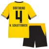 Dětský Fotbalový Dres Borussia Dortmund N. Schlotterbeck 4 Domácí Dresy 2026-27