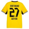 Fotbalový Dres Borussia Dortmund Adeyemi 27 Domácí Dresy 2026-27