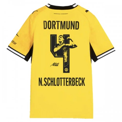 Fotbalový Dres Borussia Dortmund N. Schlotterbeck 4 Speciální Domácí Dresy 2026-27 Fotbalový Dres Borussia Dortmund N. Schlotterbeck 4 Speciální Domácí Dresy 2026-27