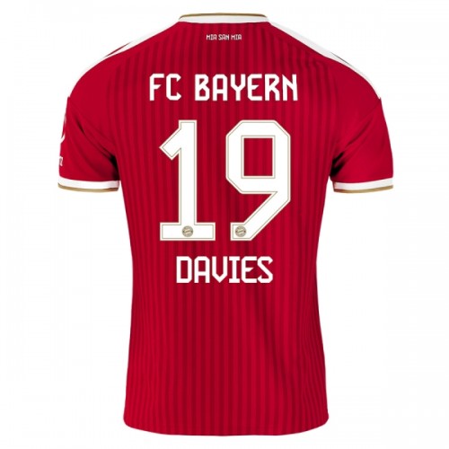 Fotbalový Dres FC Bayern Mnichov Davies 19 Domácí Dresy 2026-27 Fotbalový Dres FC Bayern Mnichov Davies 19 Domácí Dresy 2026-27