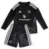 Dětský Fotbalový Dres Manchester United Domácí Dresy Brankářské 2026-27 Dlouhý Rukáv