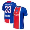 Fotbalový Dres Paris Saint-Germain Zaire Emery 33 Domácí Dresy 2026-27 Fotbalový Dres Paris Saint-Germain Zaire Emery 33 Domácí Dresy 2026-27