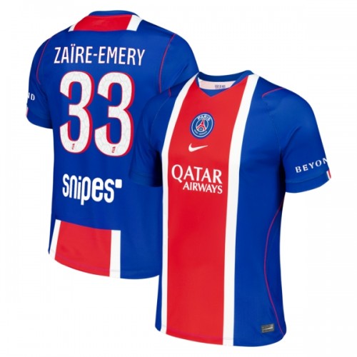 Fotbalový Dres Paris Saint-Germain Zaire Emery 33 Domácí Dresy 2026-27 Fotbalový Dres Paris Saint-Germain Zaire Emery 33 Domácí Dresy 2026-27