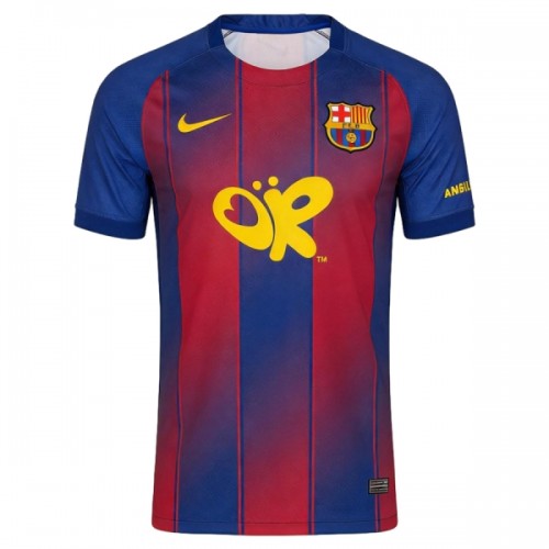 Fotbalový Dres FC Barcelona x OR Speciální Domácí Dresy 2025-26 Fotbalový Dres FC Barcelona x OR Speciální Domácí Dresy 2025-26