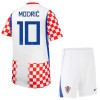 Dětský Fotbalový Dres Chorvatsko Modrić 10 Domácí Dresy Mistrovství Světa 2026