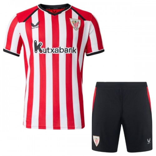 Dětský Fotbalový Dres Athletic Bilbao Domácí Dresy 2026-27 Dětský Fotbalový Dres Athletic Bilbao Domácí Dresy 2026-27