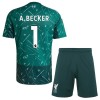 Dětský Fotbalový Dres Liverpool A. Becker 1 Domácí Dresy Brankářské 2026-27 Zelená
