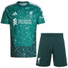 Dětský Fotbalový Dres Liverpool Domácí Dresy Brankářské 2026-27 Zelená Dětský Fotbalový Dres Liverpool Domácí Dresy Brankářské 2026-27 Zelená