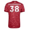 Dětský Fotbalový Dres Liverpool Gravenberch 38 Domácí Dresy 2026-27