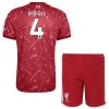 Dětský Fotbalový Dres Liverpool Virgil 4 Domácí Dresy 2026-27
