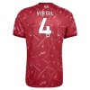 Dětský Fotbalový Dres Liverpool Virgil 4 Domácí Dresy 2026-27