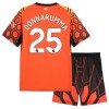 Dětský Fotbalový Dres Manchester City Donnarumma 25 Alternativní Dresy Brankářské 2026-27 Oranžový