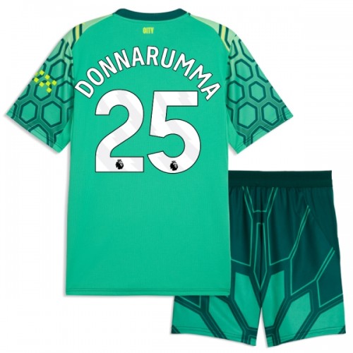 Dětský Fotbalový Dres Manchester City Donnarumma 25 Domácí Dresy Brankářské 2026-27 Zelená Dětský Fotbalový Dres Manchester City Donnarumma 25 Domácí Dresy Brankářské 2026-27 Zelená