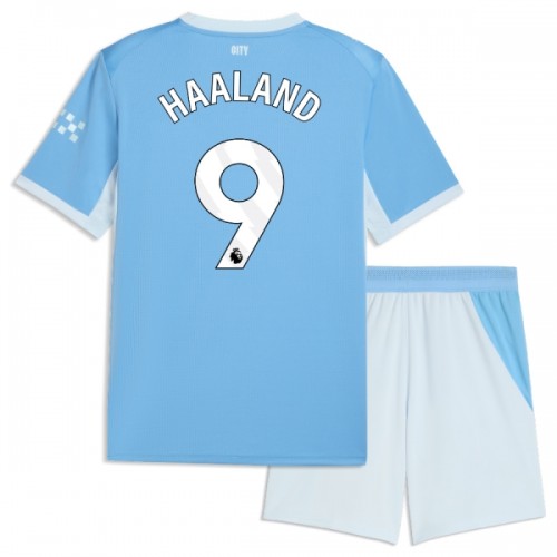Dětský Fotbalový Dres Manchester City Haaland 9 Domácí Dresy 2026-27 Dětský Fotbalový Dres Manchester City Haaland 9 Domácí Dresy 2026-27