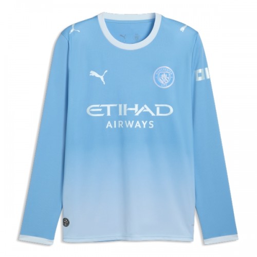 Fotbalový Dres Manchester City Domácí Dresy 2026-27 Dlouhý Rukáv Fotbalový Dres Manchester City Domácí Dresy 2026-27 Dlouhý Rukáv