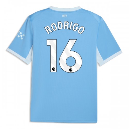 Fotbalový Dres Manchester City Rodrigo 16 Domácí Dresy 2026-27 Fotbalový Dres Manchester City Rodrigo 16 Domácí Dresy 2026-27