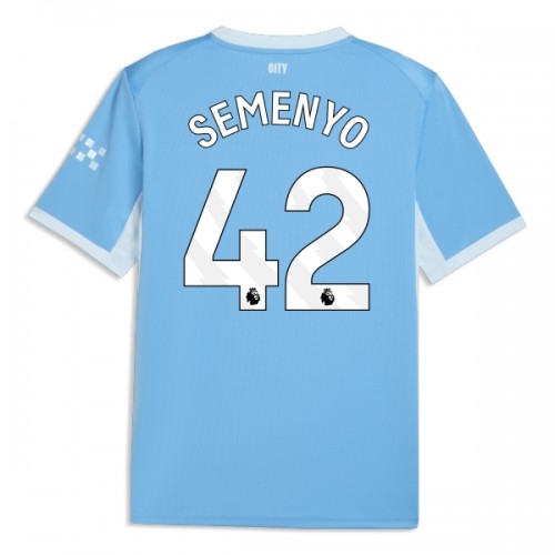 Fotbalový Dres Manchester City Semenyo 42 Domácí Dresy 2026-27 Fotbalový Dres Manchester City Semenyo 42 Domácí Dresy 2026-27