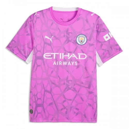 Fotbalový Dres Manchester City Venkovní Dresy Brankářské 2026-27 Růžová Fotbalový Dres Manchester City Venkovní Dresy Brankářské 2026-27 Růžová