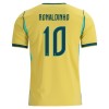 Dětský Fotbalový Dres Brazílie Ronaldinho 10 Domácí Dresy Mistrovství Světa 2026
