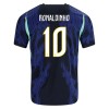 Dětský Fotbalový Dres Brazílie Ronaldinho 10 Venkovní Dresy Mistrovství Světa 2026
