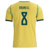 Fotbalový Dres Brazílie Bruno Guimaraes 8 Domácí Dresy Mistrovství Světa 2026 Fotbalový Dres Brazílie Bruno Guimaraes 8 Domácí Dresy Mistrovství Světa 2026