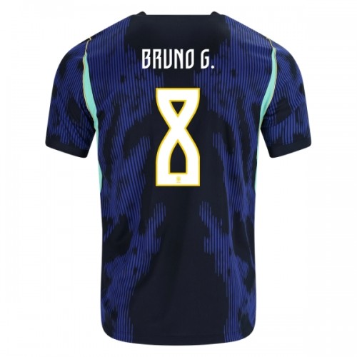 Fotbalový Dres Brazílie Bruno Guimaraes 8 Venkovní Dresy Mistrovství Světa 2026 Fotbalový Dres Brazílie Bruno Guimaraes 8 Venkovní Dresy Mistrovství Světa 2026