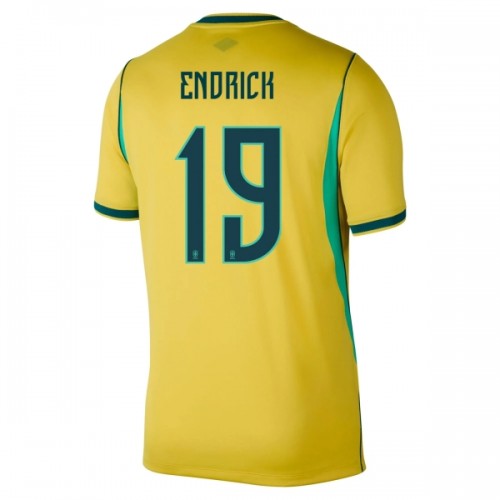 Fotbalový Dres Brazílie Endrick 19 Domácí Dresy Mistrovství Světa 2026 Fotbalový Dres Brazílie Endrick 19 Domácí Dresy Mistrovství Světa 2026