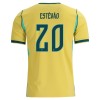 Fotbalový Dres Brazílie Estevao 20 Domácí Dresy Mistrovství Světa 2026