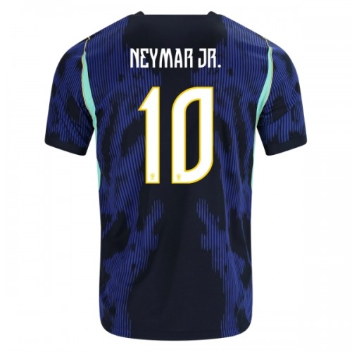 Fotbalový Dres Brazílie Neymar JR 10 Venkovní Dresy Mistrovství Světa 2026 Fotbalový Dres Brazílie Neymar JR 10 Venkovní Dresy Mistrovství Světa 2026