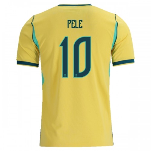 Fotbalový Dres Brazílie Pele 10 Domácí Dresy Mistrovství Světa 2026 Fotbalový Dres Brazílie Pele 10 Domácí Dresy Mistrovství Světa 2026