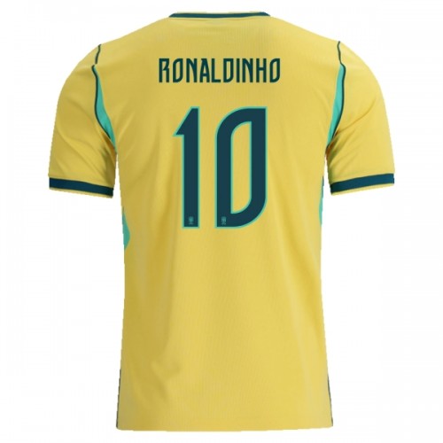 Fotbalový Dres Brazílie Ronaldinho 10 Domácí Dresy Mistrovství Světa 2026 Fotbalový Dres Brazílie Ronaldinho 10 Domácí Dresy Mistrovství Světa 2026
