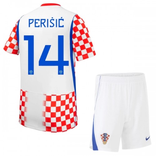 Dětský Fotbalový Dres Chorvatsko Perišić 14 Domácí Dresy Mistrovství Světa 2026 Dětský Fotbalový Dres Chorvatsko Perišić 14 Domácí Dresy Mistrovství Světa 2026