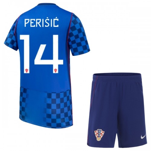Dětský Fotbalový Dres Chorvatsko Perišić 14 Venkovní Dresy Mistrovství Světa 2026 Dětský Fotbalový Dres Chorvatsko Perišić 14 Venkovní Dresy Mistrovství Světa 2026