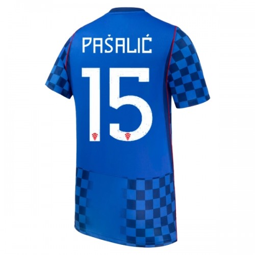 Fotbalový Dres Chorvatsko Pasalic 15 Venkovní Dresy Mistrovství Světa 2026 Fotbalový Dres Chorvatsko Pasalic 15 Venkovní Dresy Mistrovství Světa 2026