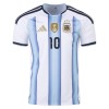 Dětský Fotbalový Dres Argentina Maradona 10 Domácí Dresy Mistrovství Světa 2026