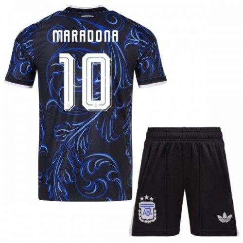 Dětský Fotbalový Dres Argentina Maradona 10 Venkovní Dresy Mistrovství Světa 2026 Dětský Fotbalový Dres Argentina Maradona 10 Venkovní Dresy Mistrovství Světa 2026