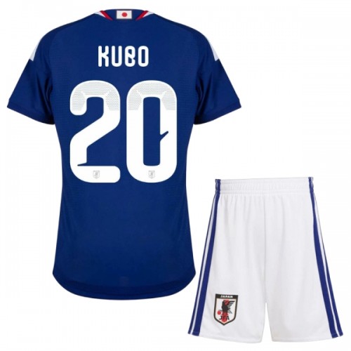 Dětský Fotbalový Dres Japonsko Kubo 20 Domácí Dresy Mistrovství Světa 2026 Dětský Fotbalový Dres Japonsko Kubo 20 Domácí Dresy Mistrovství Světa 2026