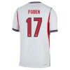 Fotbalový Dres Anglie Foden 17 Domácí Dresy Mistrovství Světa 2026 Fotbalový Dres Anglie Foden 17 Domácí Dresy Mistrovství Světa 2026