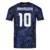 Fotbalový Dres Argentina Maradona 10 Venkovní Dresy Mistrovství Světa 2026