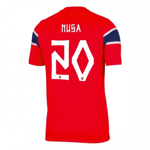 Fotbalový Dres Norsko Nusa 7 Domácí Dresy Mistrovství Světa 2026 Fotbalový Dres Norsko Nusa 7 Domácí Dresy Mistrovství Světa 2026