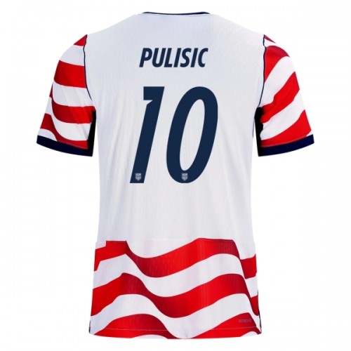 Fotbalový Dres Spojené Státy Americké Pulisic 10 Domácí Dresy Mistrovství Světa 2026 Fotbalový Dres Spojené Státy Americké Pulisic 10 Domácí Dresy Mistrovství Světa 2026